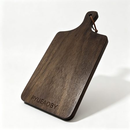 PYUEAOBY Handcrafted Solid Walnut Serving Board with Handle